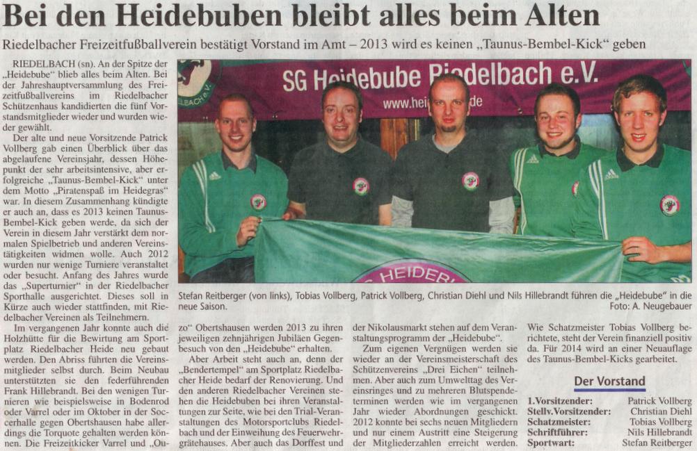 JHV 2013