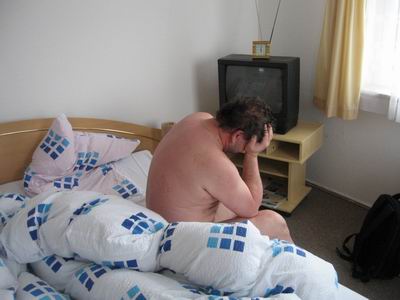 Ja, auf diesem Foto trgt er eine Unterhose