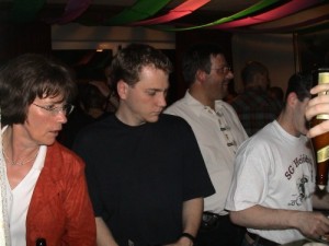 Vor der Theke