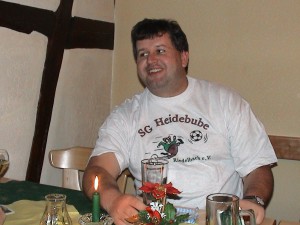 Roland mit dem neuen Weihnachtsgeschenk!