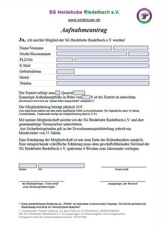 Bild Antrag